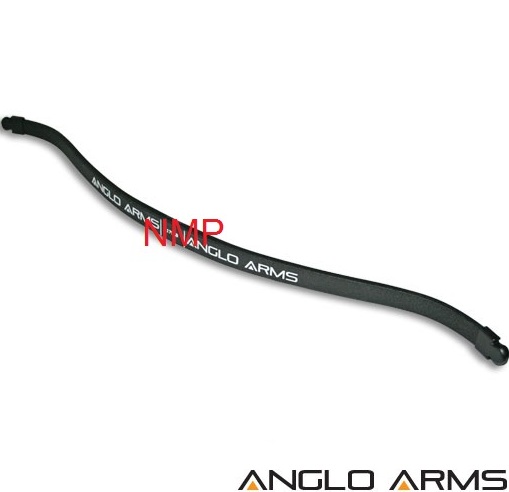 CROSSBOW 175lb draw REPLACEMENT FIBERGLASS BLACK ANGLO ARMS (PROD'S / LIMBS ) for 175lb draw