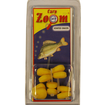 Carp Zoom PACK OF 5 JOINTED MIDI 'HONEY' YELLOW ARTIFICIAL CORN (CZ0737)