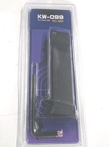 KWC 6mm BB Air Soft Pistol - Model (24/7) 46DHN model. 1.6 Joules with 15 Shot Capacity - Fixed Metal Slide ( spare magazine )