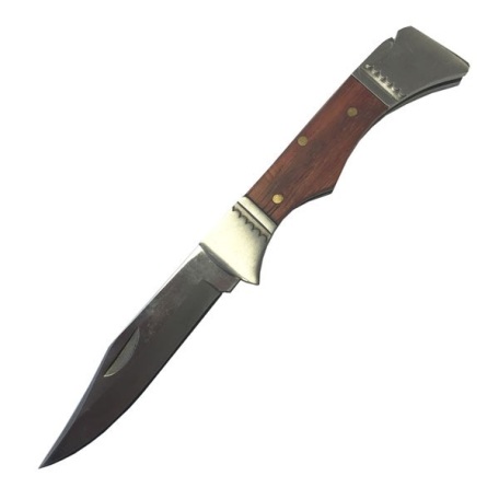 7 inch Lock Knive PK973 - Wood