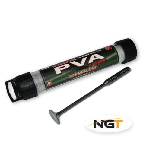 NGT Narrow Tube 7m x 25mm PVA Mesh - With Free Plunger