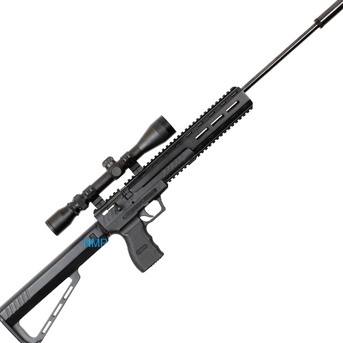 Webley Nemesis X Carbine 88g CO2 Air Rifle complete Combo with 3-9x40 Scope and QGS4 Mod 2x6 Shot .22 calibre