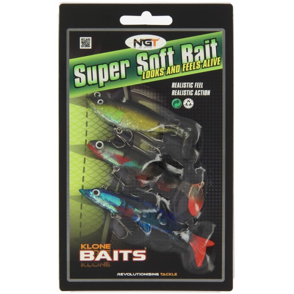 Pack of 3 Super Soft Baits (SB-007)