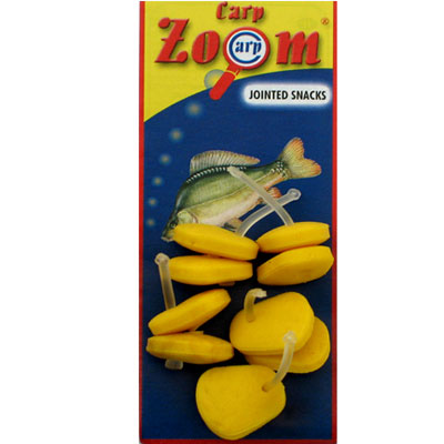 Carp Zoom PACK OF 5 JOINTED MAXI 'VANILLA' YELLOW ARTIFICIAL CORN (CZ0805)