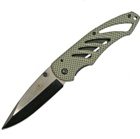 8 inch Lock Knive SAS with Carbon Effect Handle (TLS20014)