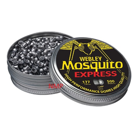 Webley Mosquito Pellets Tin 500 7.87 Grains .177 (4.52 Head) (The Original Mosquito is finally back) x 10