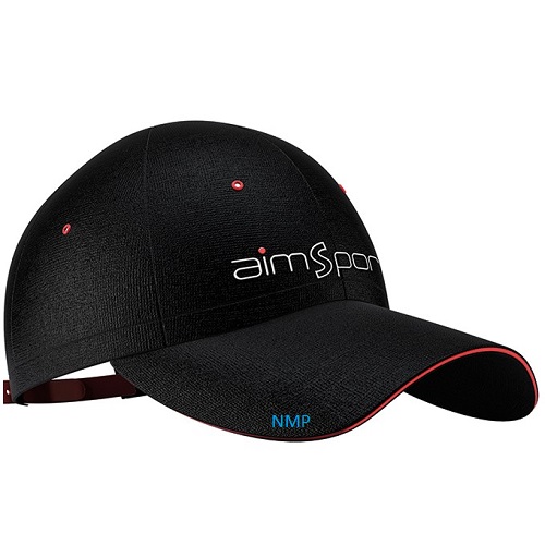 Aimsport Embroidered Logo Cap Black