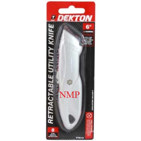 DEKTON RETRACTABLE BLADE 6” (150mm) CUTTING KNIFE