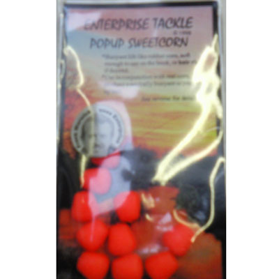 Enterprise Tackle (ARTIFICIAL / IMITATION BAITS:)  Sweetcorn RED FLUO Pop Up