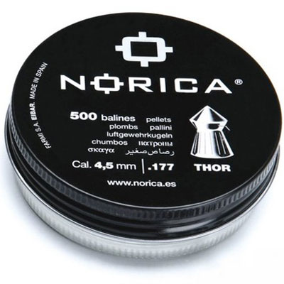 Norica Pellets Thor Pointed 4.5 (.177) (tin 500)